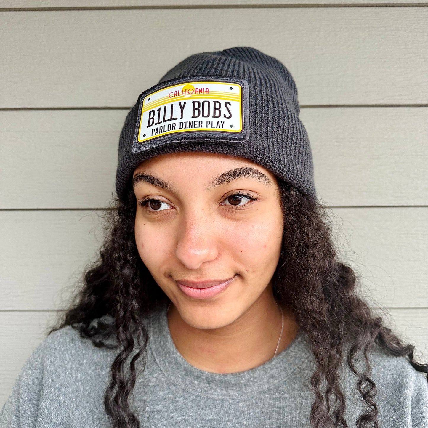Beanie Hat Removable Patch - Adult