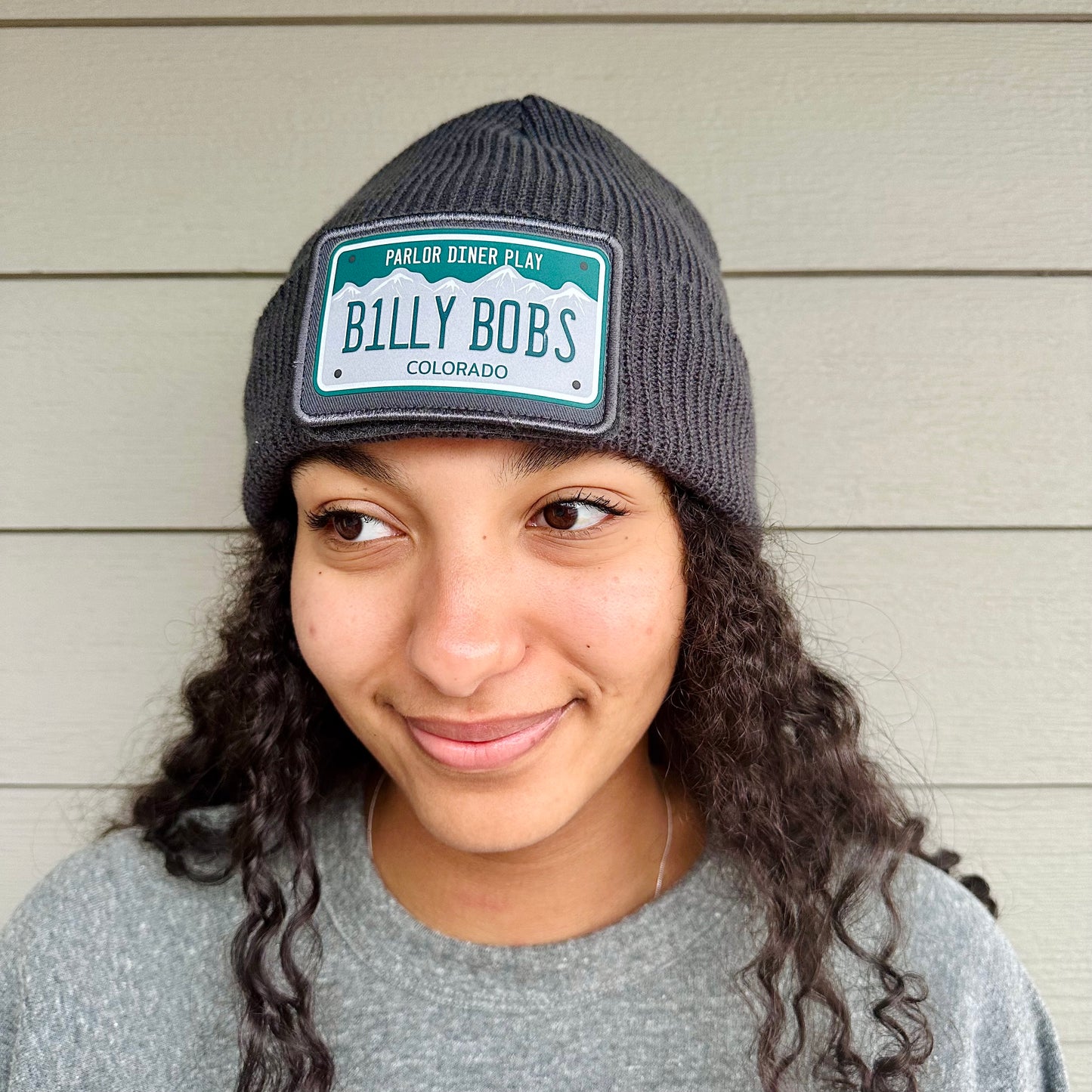 Beanie Hat Removable Patch - Adult