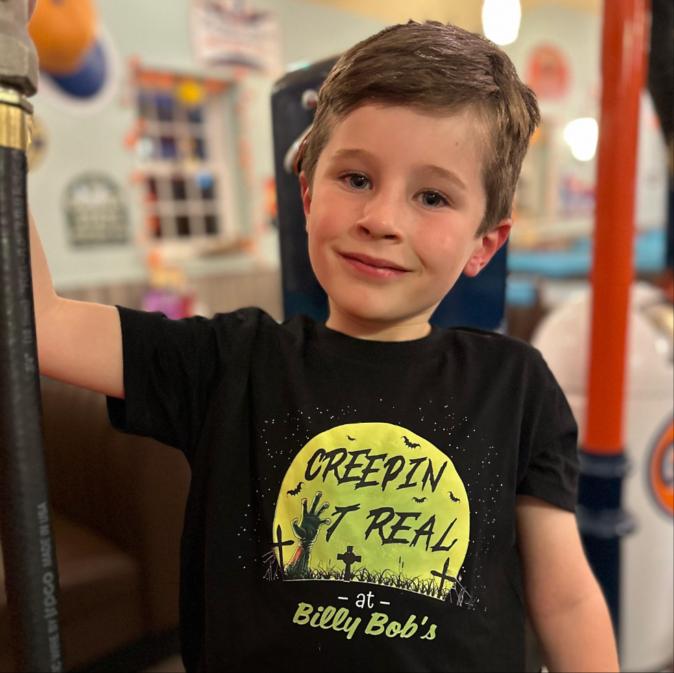 Halloween Baby Short Sleeved Creepin' It Real Tee