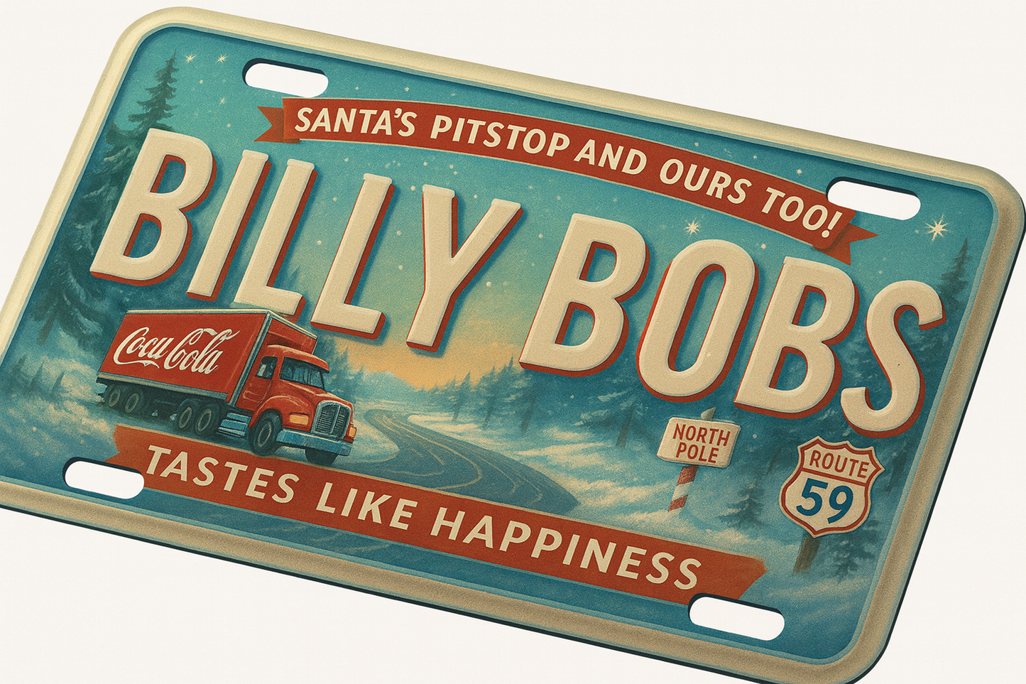 Decorative License Plate - Winter Edition