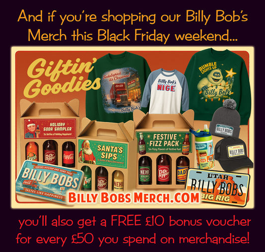 £10 Bonus Voucher with every £50 Spend on Merch