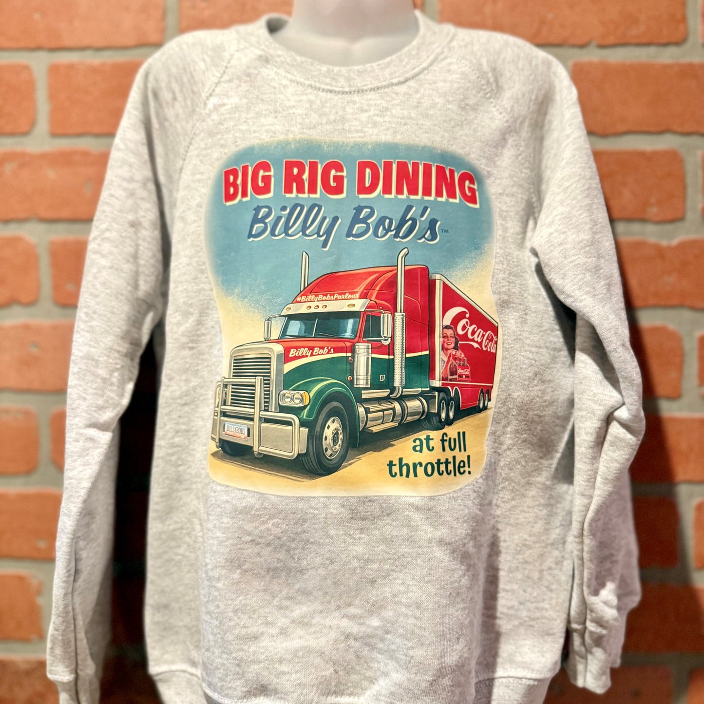 Kids Heather Grey Sweatshirt