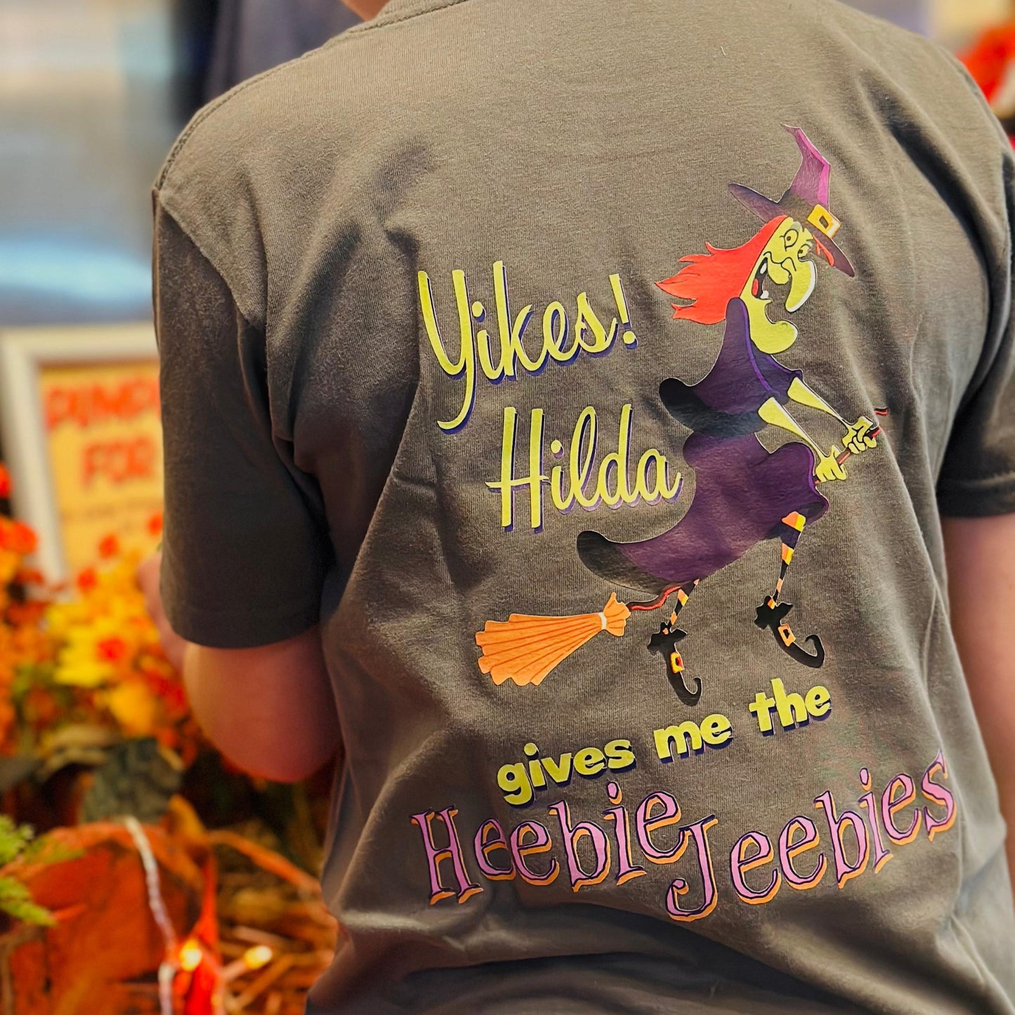 Halloween Youth Short Sleeve Hilda The Witch Tee