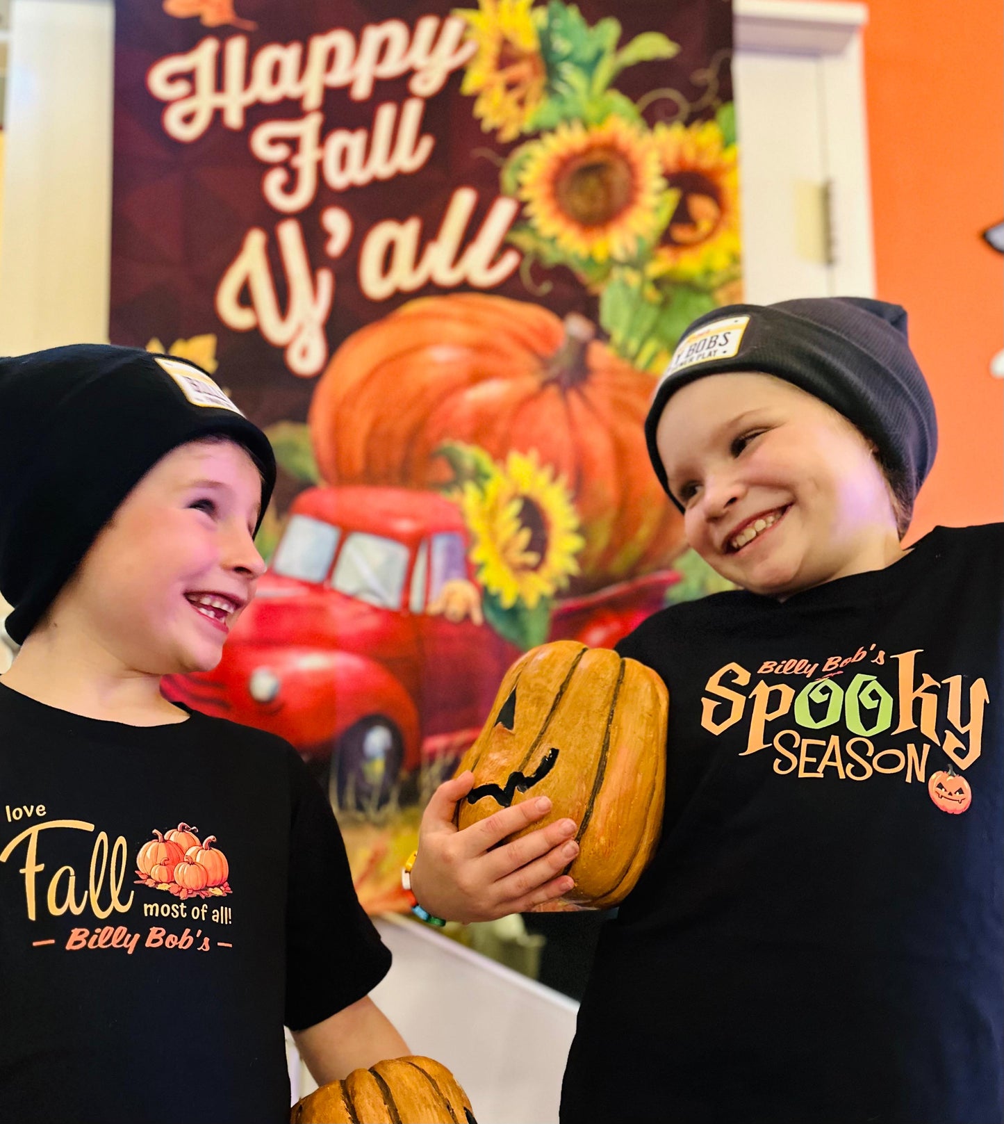 Halloween Kids Short Sleeved Spooky Season Tee
